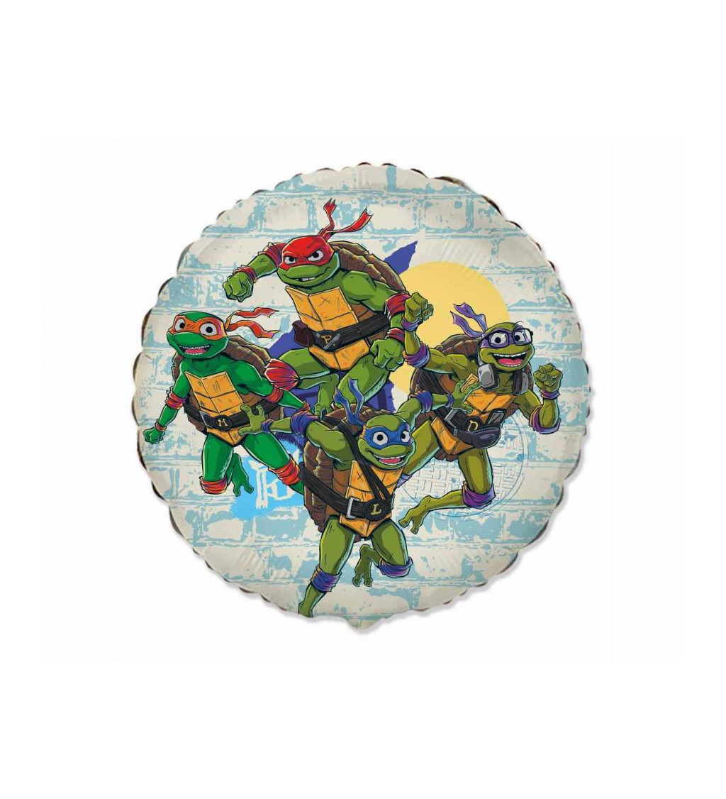 Fóliový balónek - Ninja Turtles