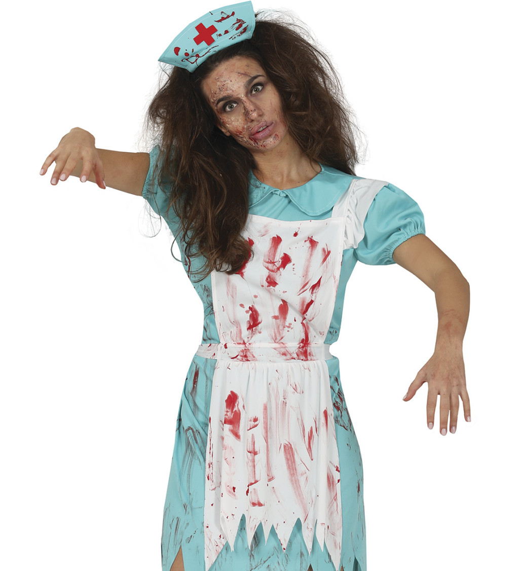 Dámský kostým Zombie sestřička