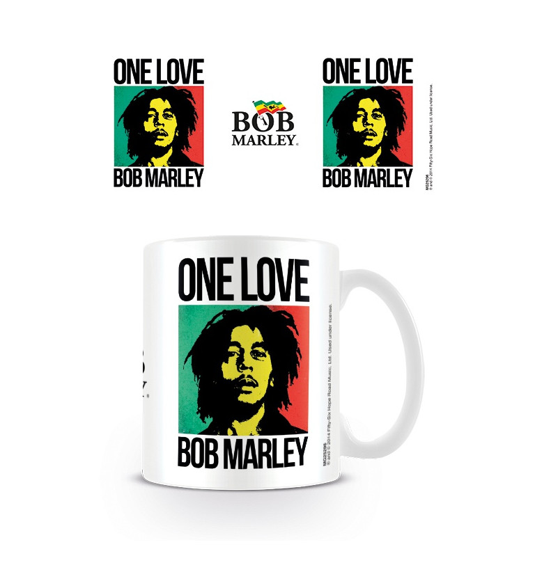 Keramický hrnek Bob Marley