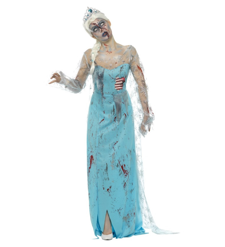 Dámský kostým Zombie Elsa