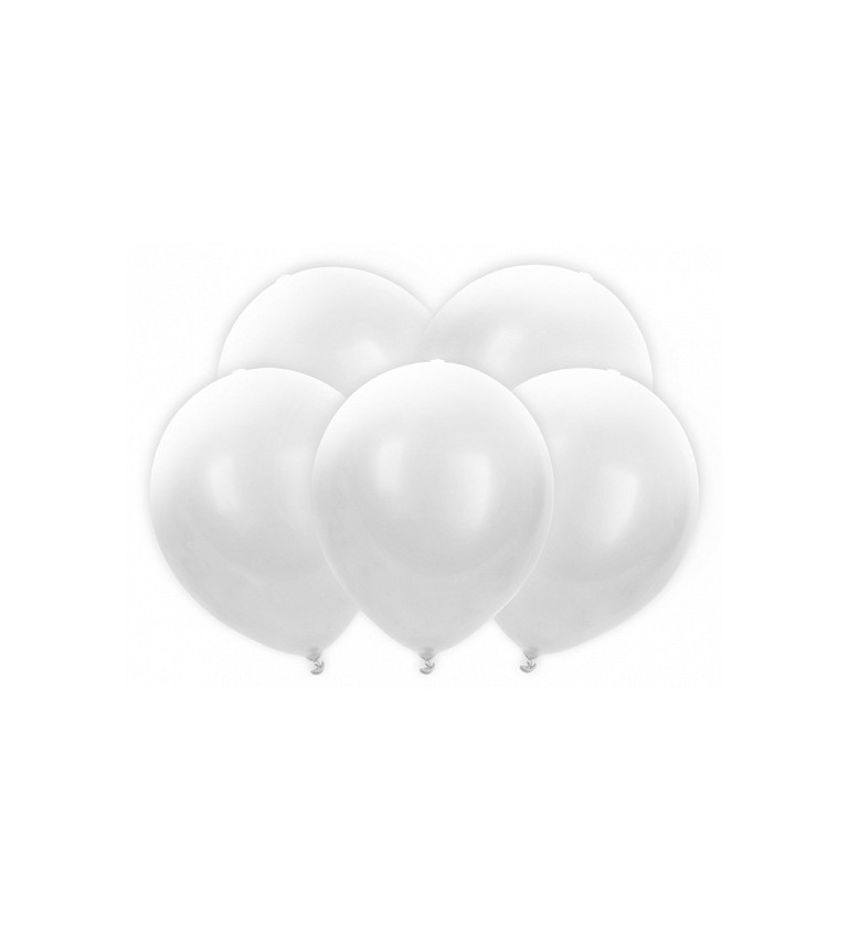 Sada LED balónků bílá