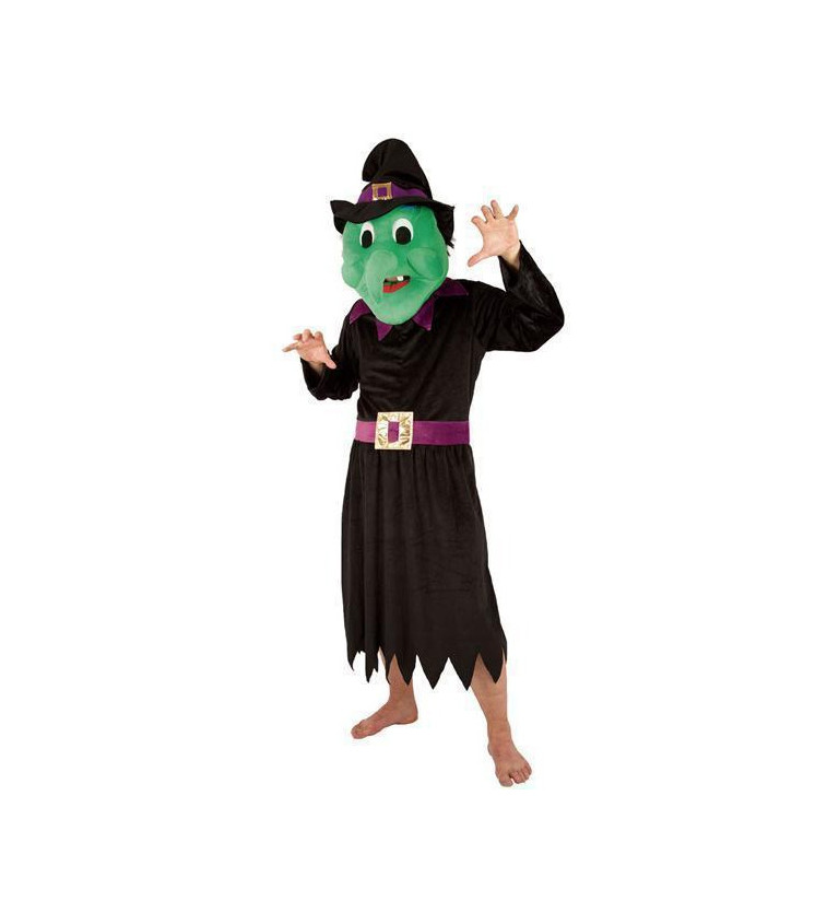 Dámský kostým Čarodějnice - maskot