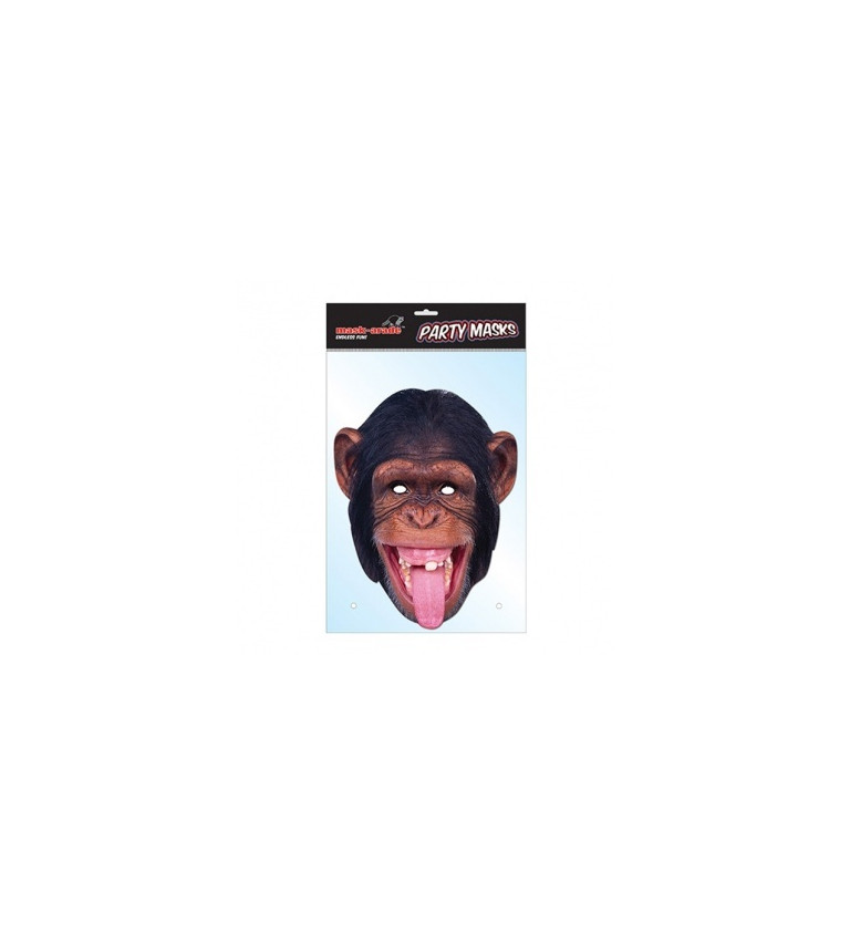 Maska Papírová Šimpanz