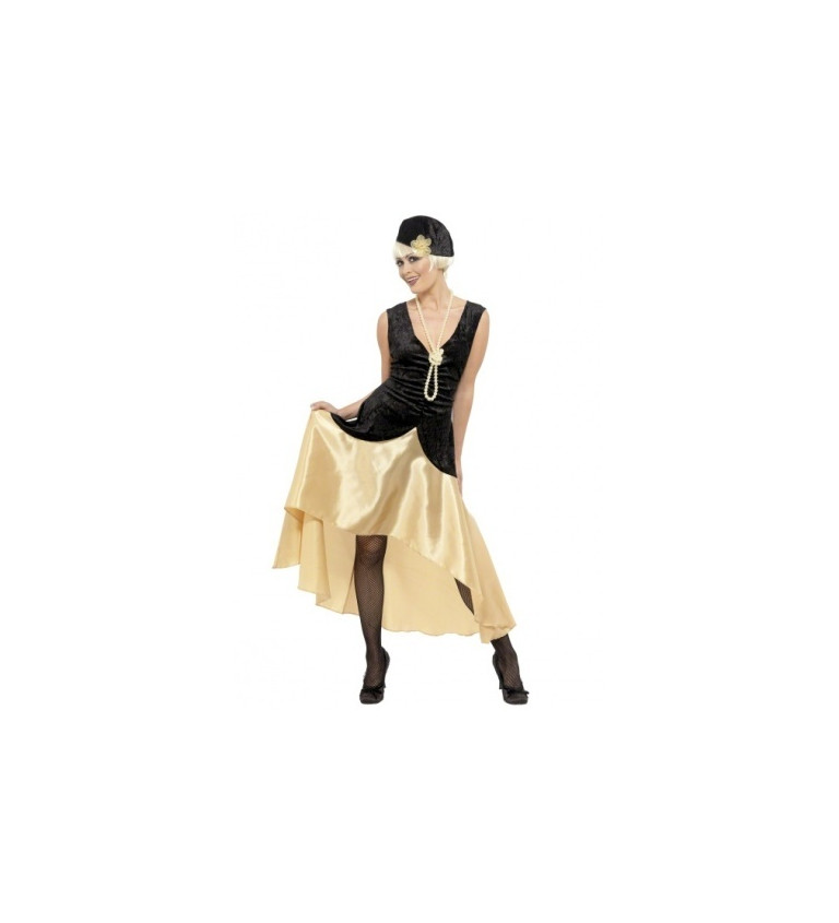 Kostým - 20. léta, zlatá sukně