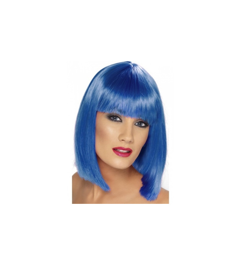 Paruka Glam - tmavě modré provedení