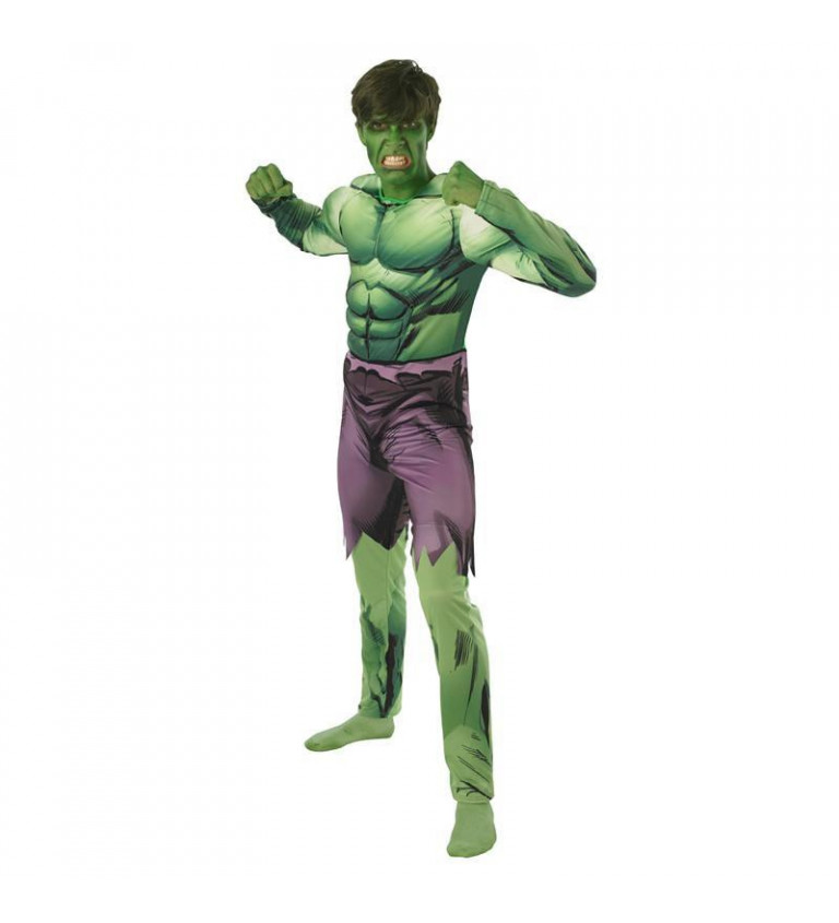 Pánský kostým Hulk