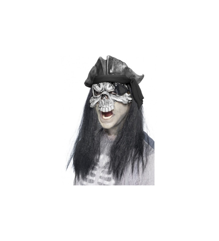 Maska Zombie pirát