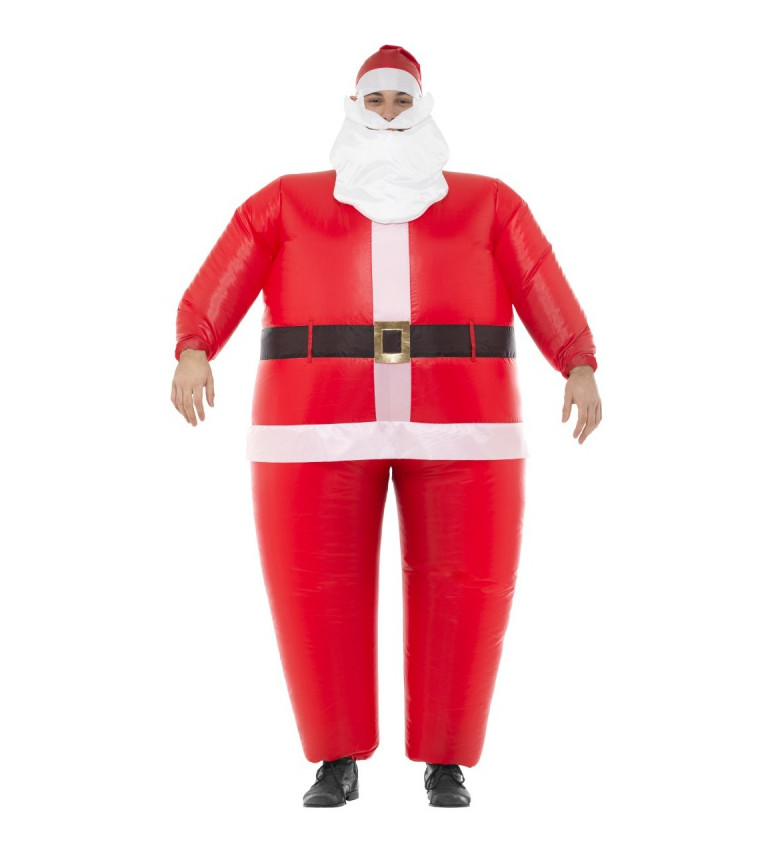 Pánský kostým Nafukovací Santa