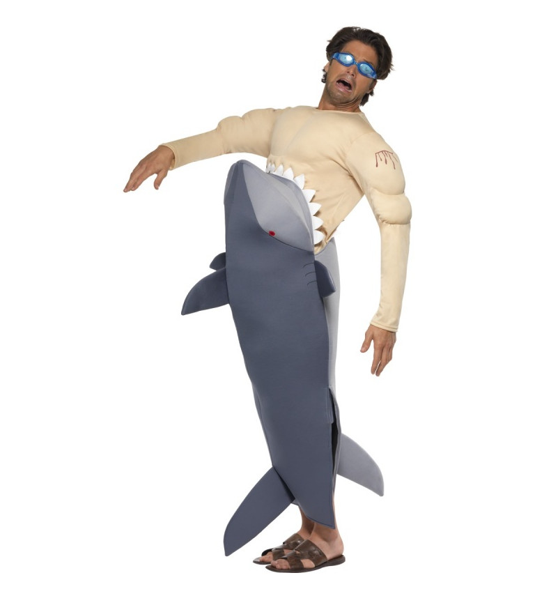 Pánský kostým "Žere mě žralok!"