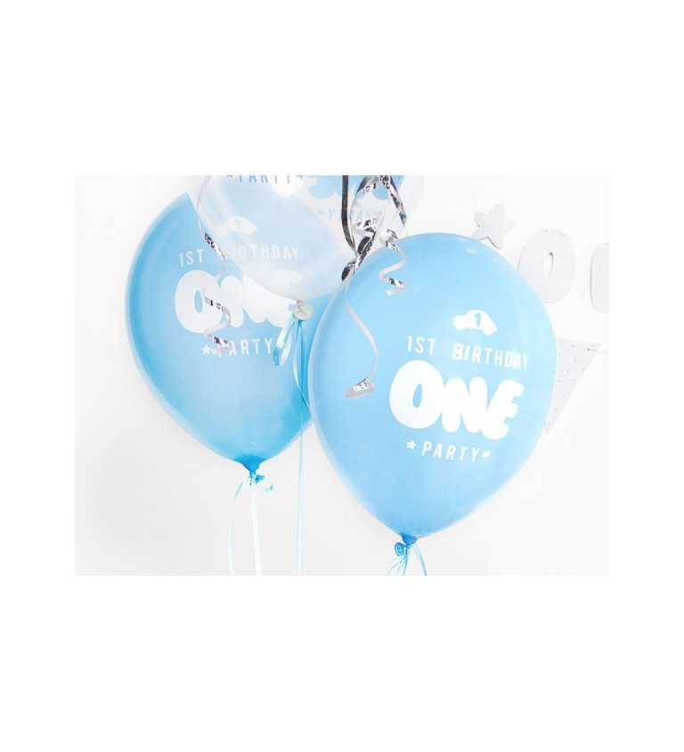 1. narozeniny - Modrý balónek Baby