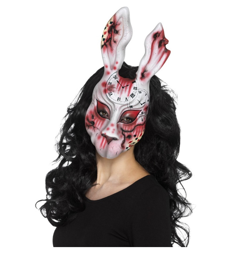 Maska Krvavého zombie králíka