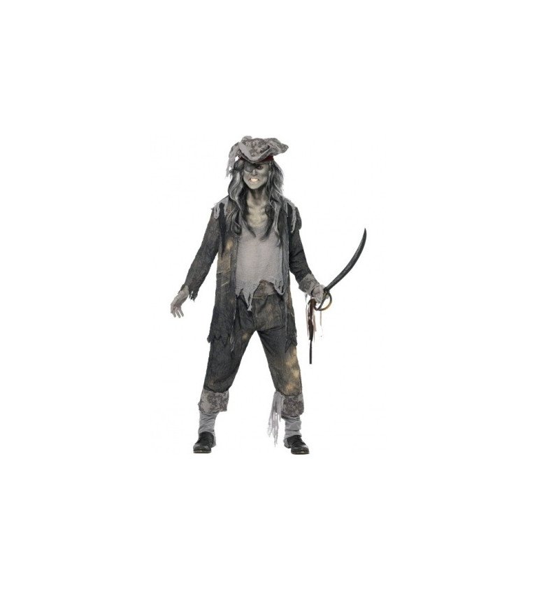 Kostým - Zombie pirát, Ghoul