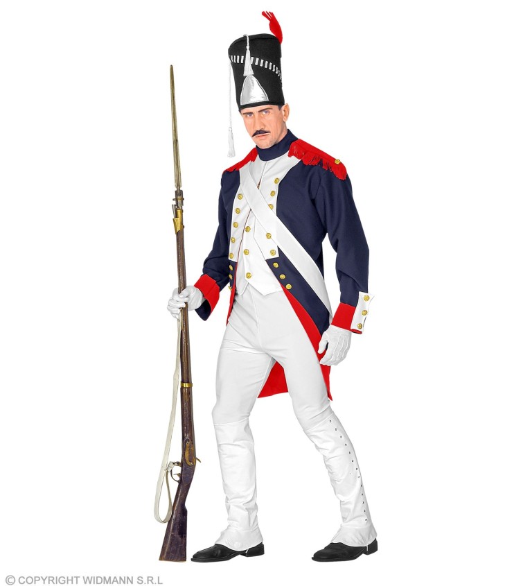 Pánský kostým Voják - 18. století