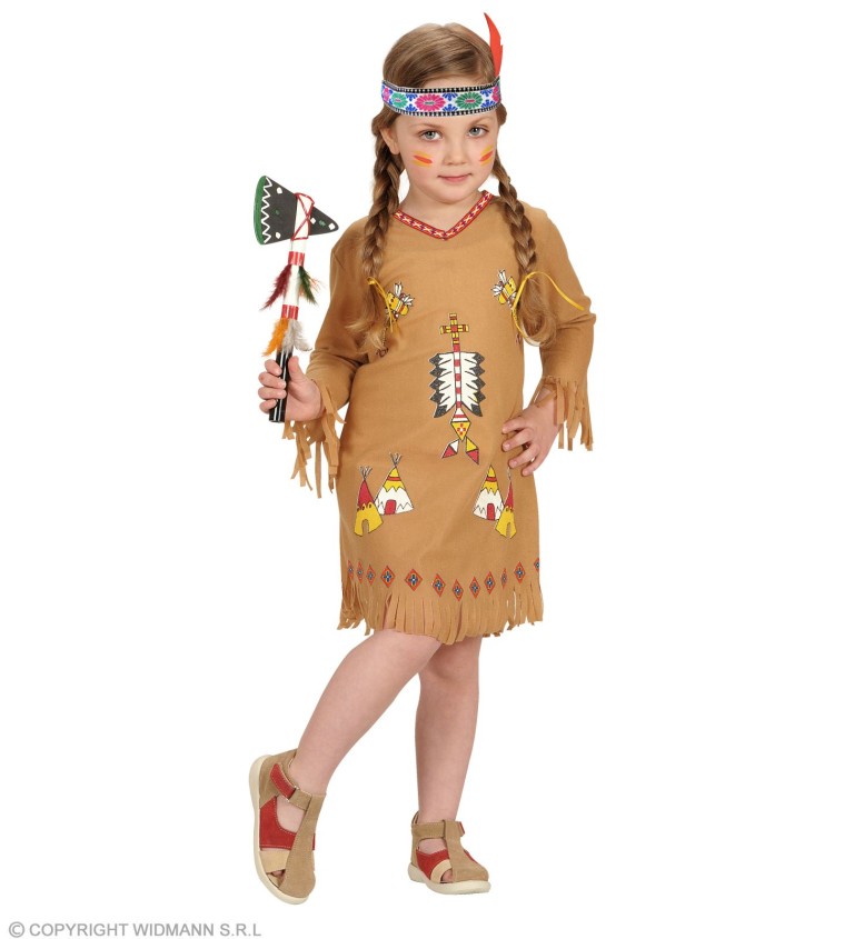 Dětský kostým Malá indiánka II