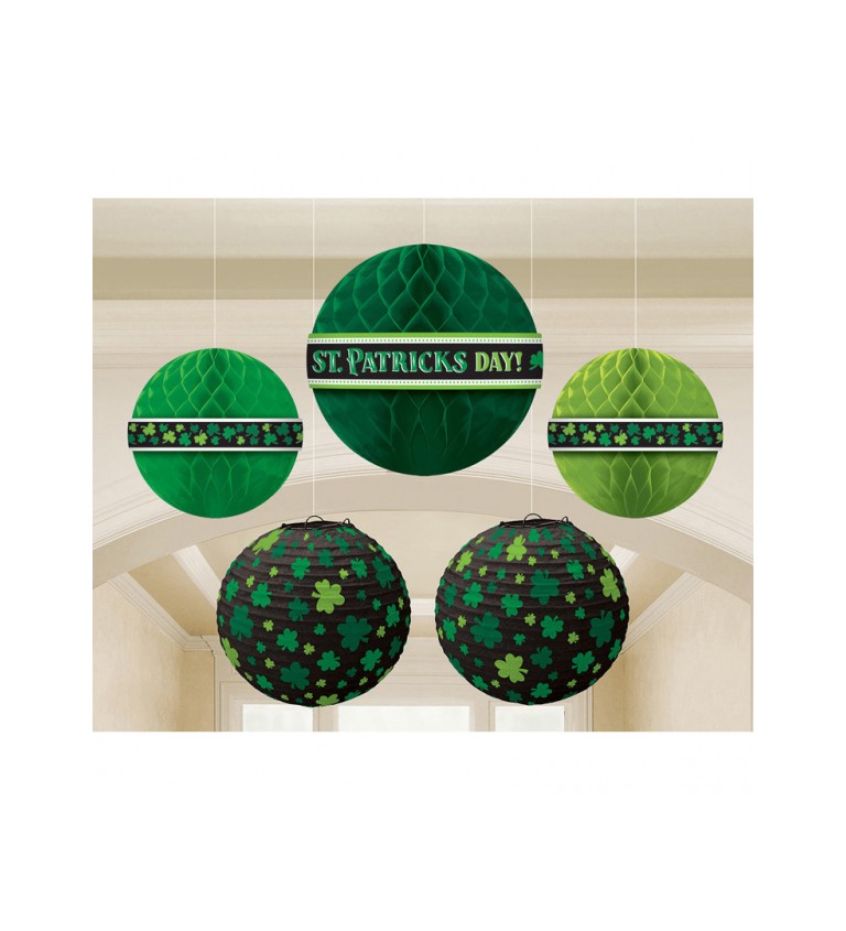 Zelené koule - St.Patrick's day