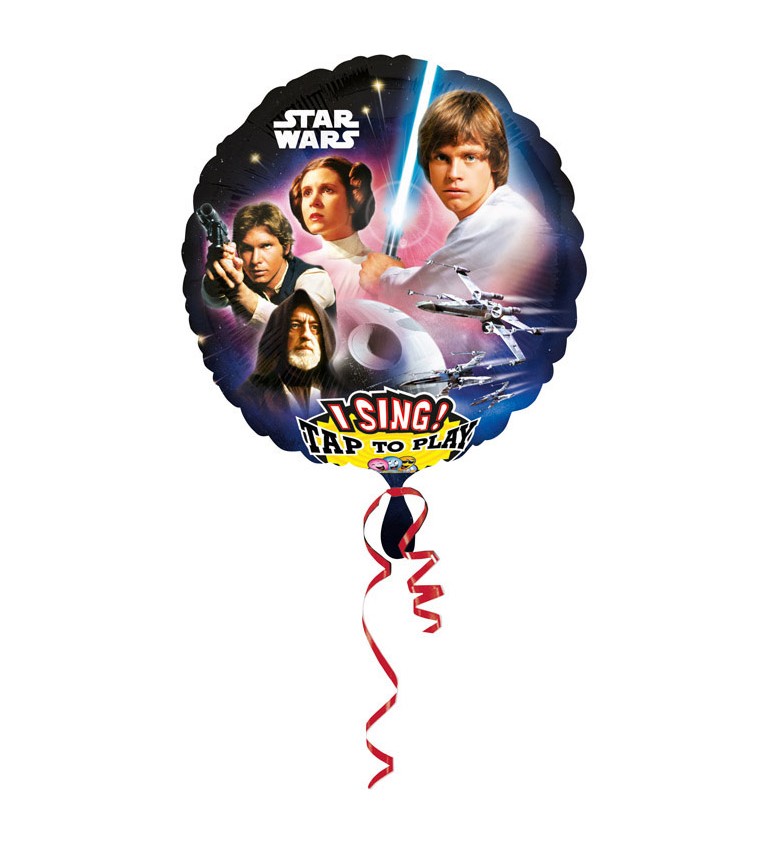 Foliový balónek Star Wars - zpívající