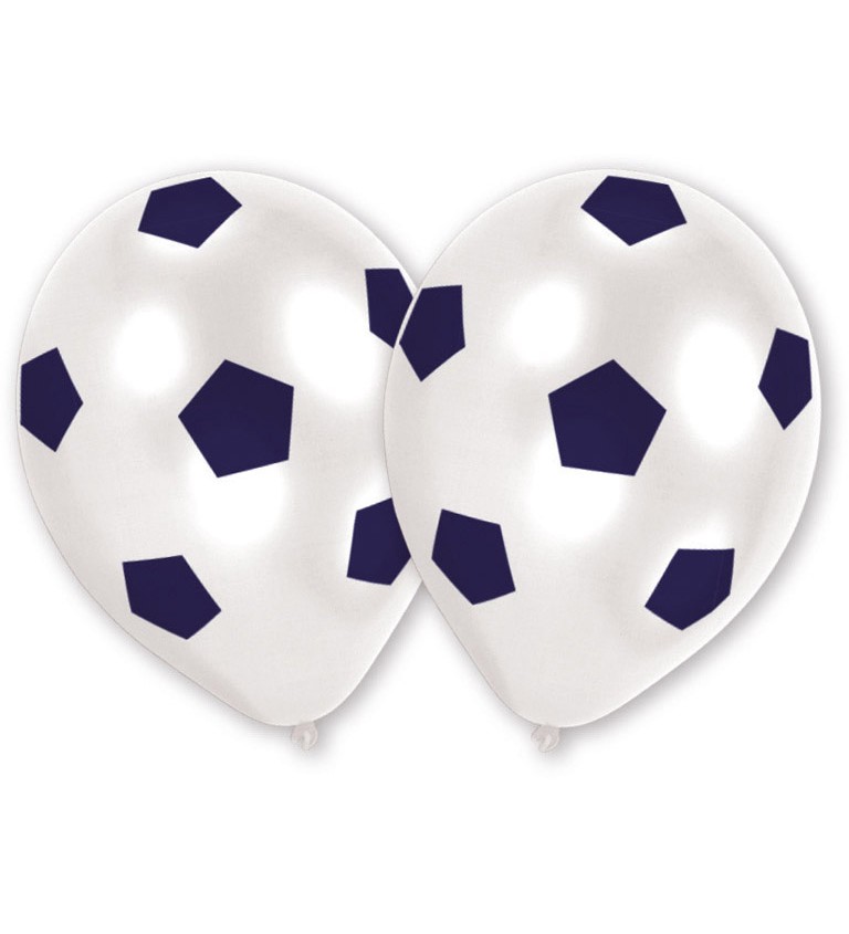 8 kusů latexových fotbalových balónků