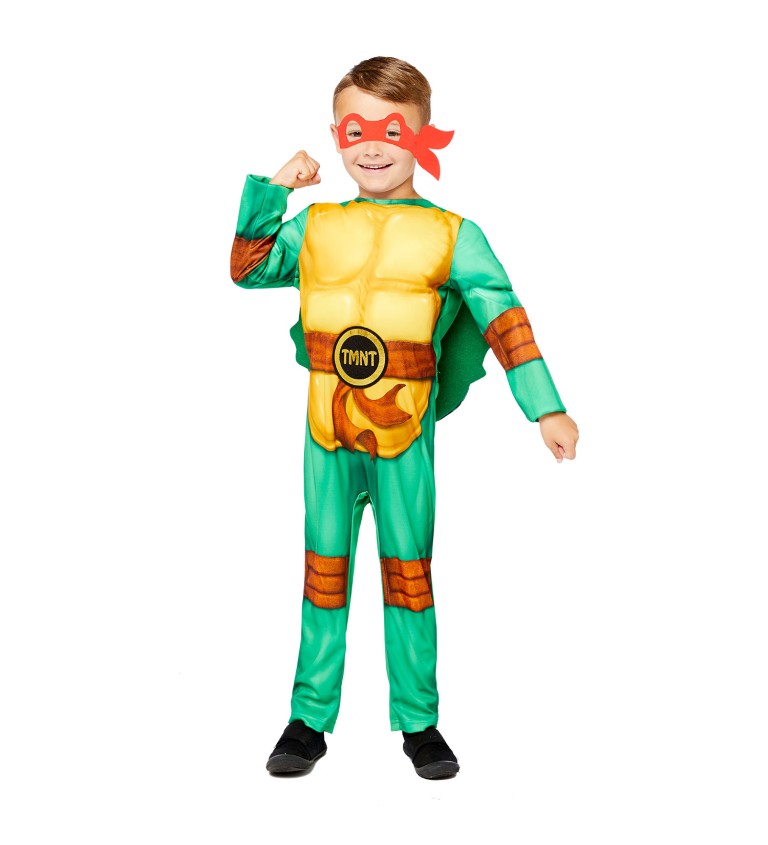 Dětský klučičí kostým Ninja turtles (8-10 let)