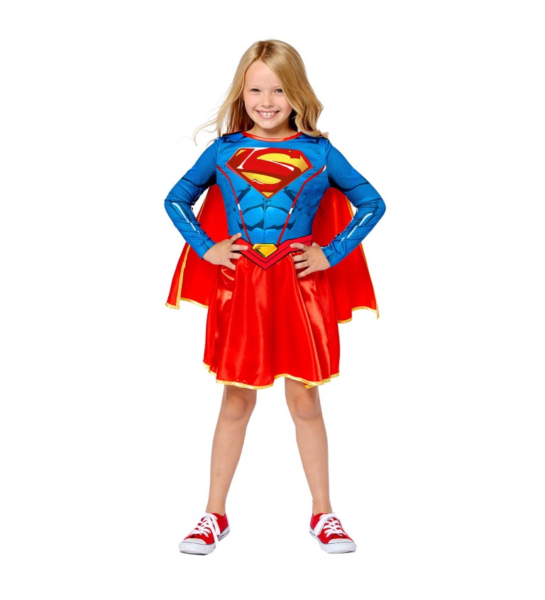 Dětský kostým Supergirl Sustainable (3-4 roky)
