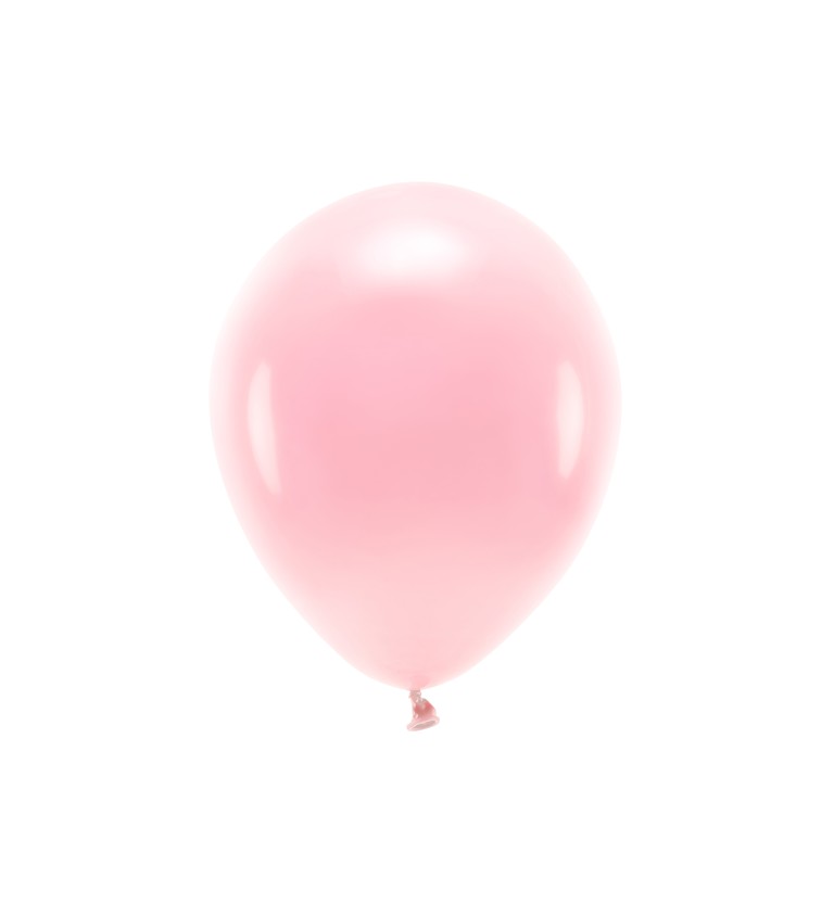 Eko balónky světle růžové