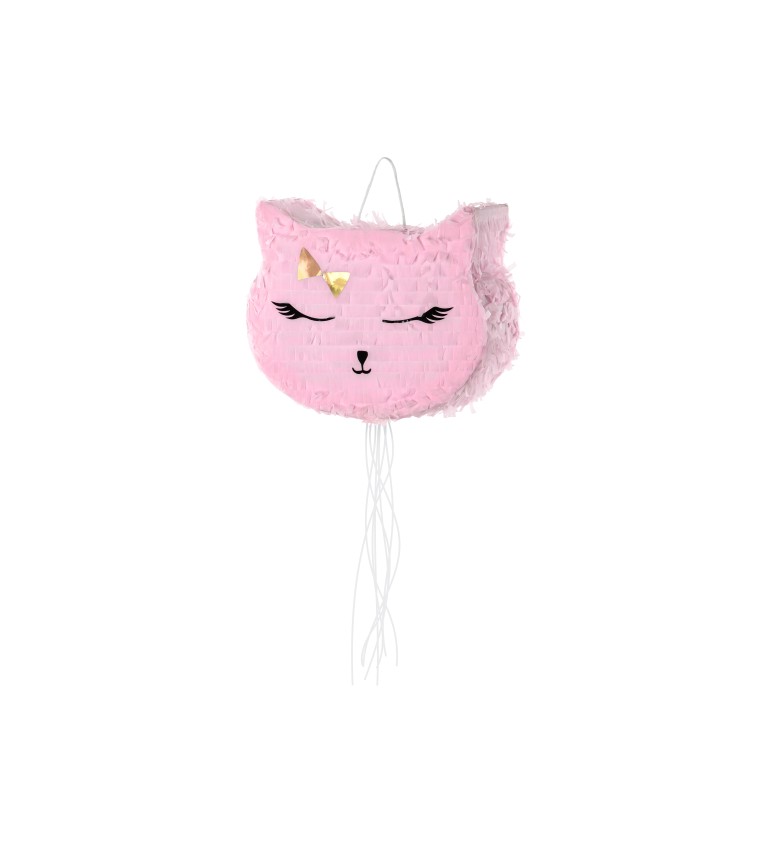Piňata Růžová kočičí hlava