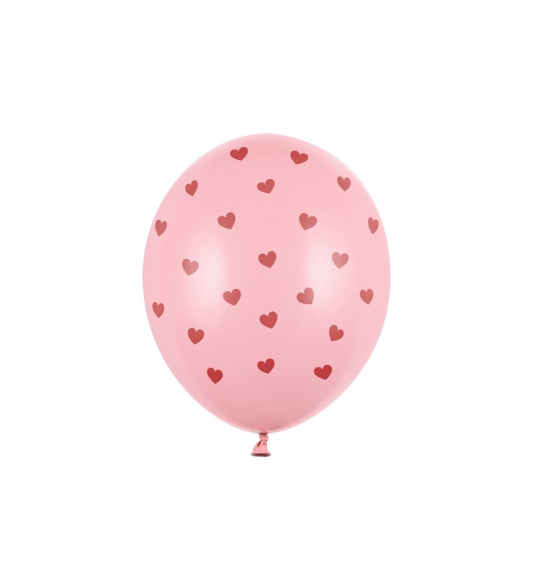 Srdíčkový balónek pro zamilované sada