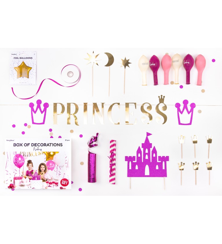 Narozeninový set Princess