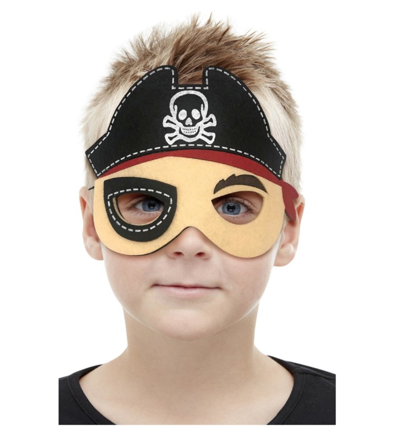 Dětská maska pirát