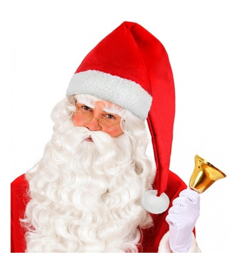 Santa Claus dlouhá čepice - 65 cm