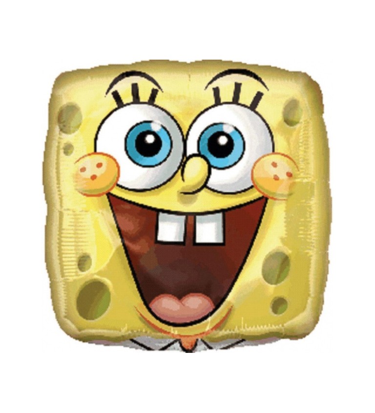 Fóliový balónek Sponge Bob -  obličej