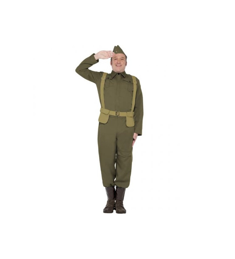 WW2 kostým vojáka