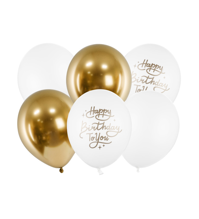 Set balónků - happy birthday