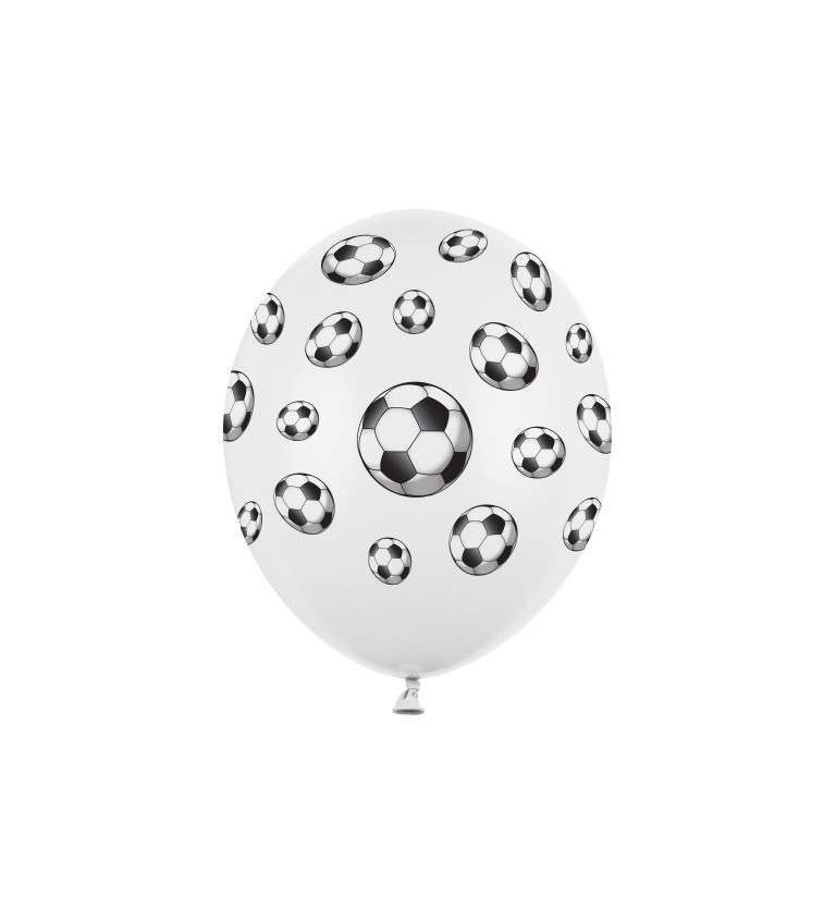 Balónky s motivem fotbalového míče