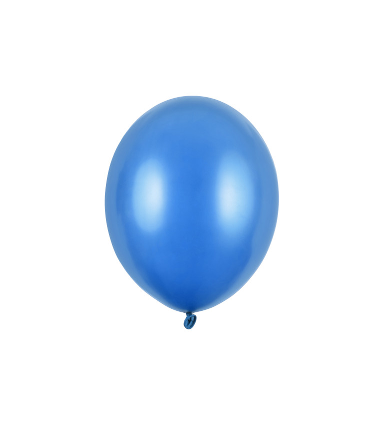 Modré strong balónky