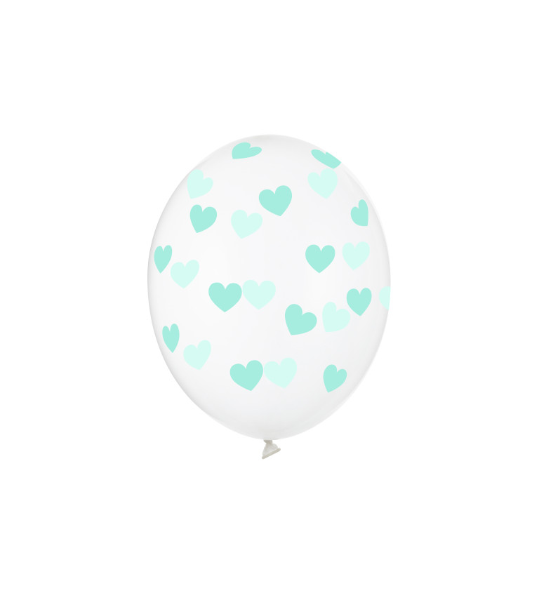 Balóny - srdce modré