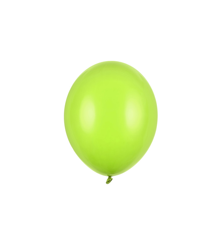 Latexové strong balónky - světle zelené