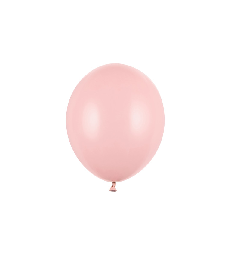 Latexové balónky - pastelovo-růžové