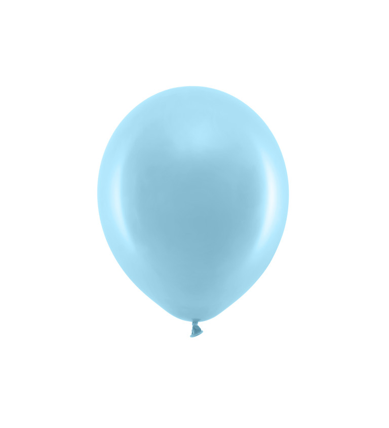 Balónky latexové světle modré 10 ks