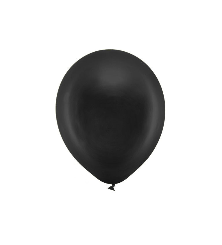 Sada černé balónky