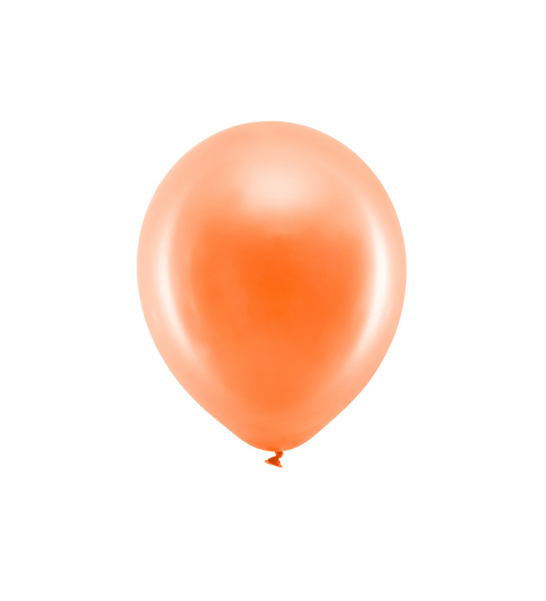 Oranžové balónky sada
