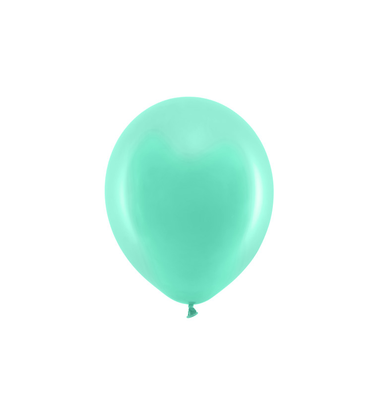 Pastelovo-mintový balónek