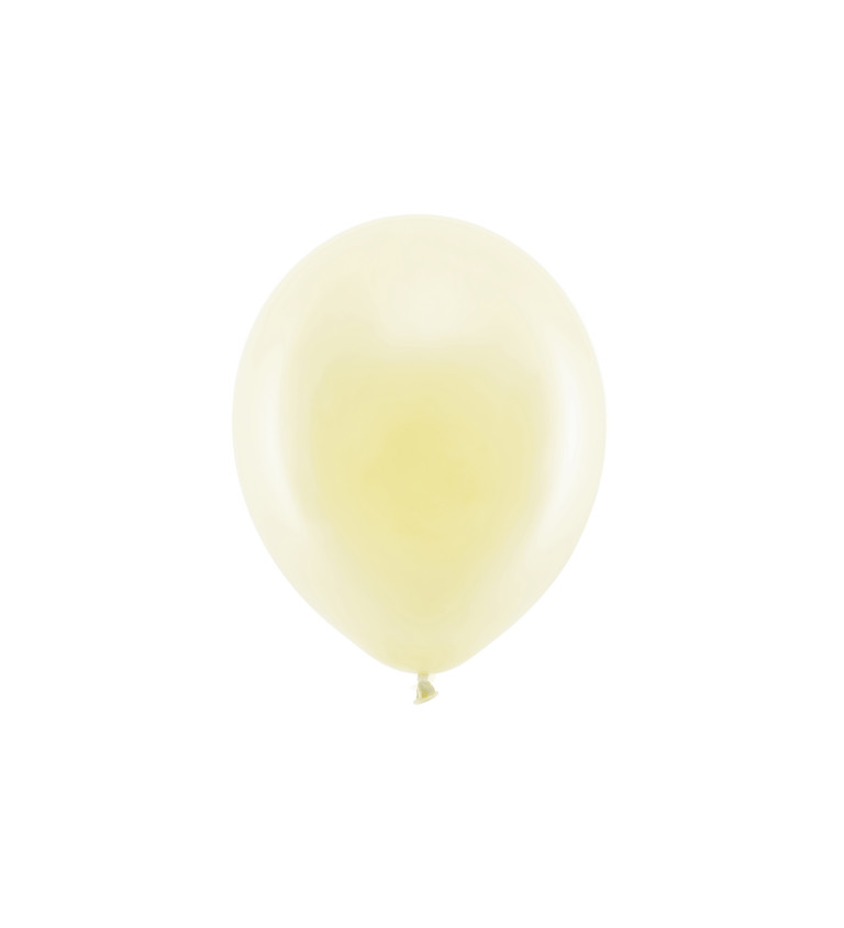 Pastelovo-krémový balónek