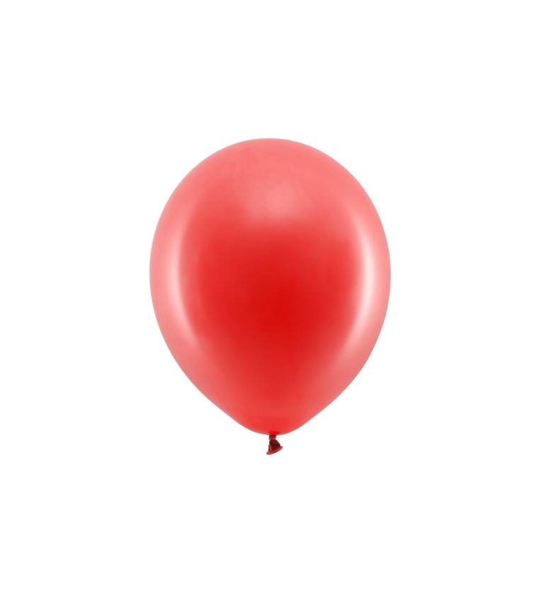 Pastelovo-červený balónek