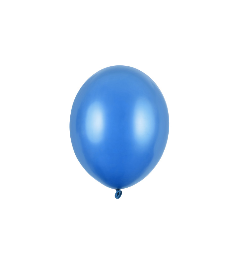 Latexový balónek - metalicky modrý