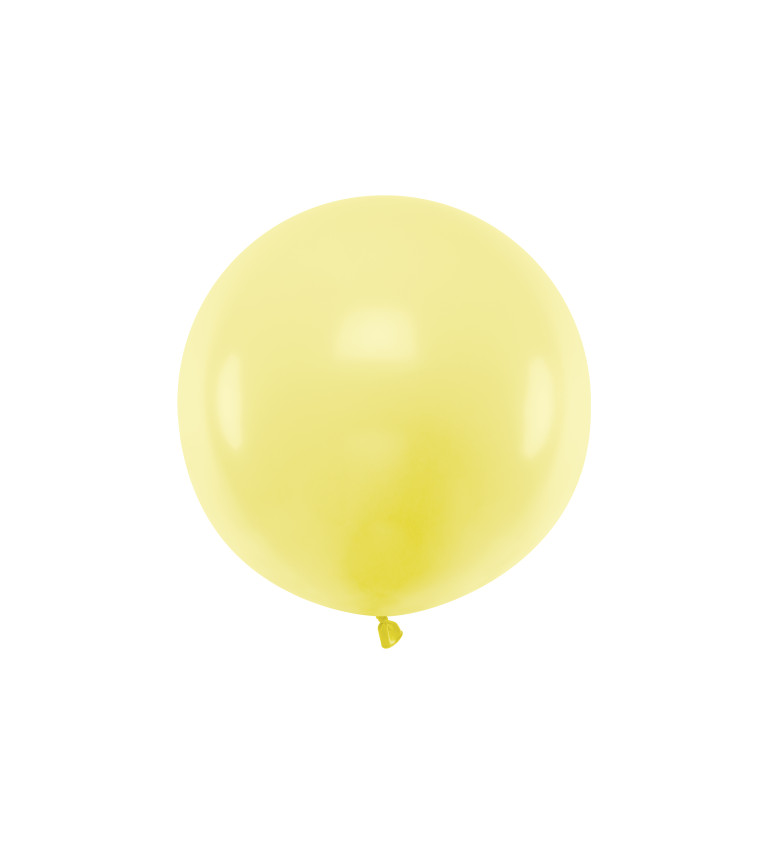 Balónek velký žlutý