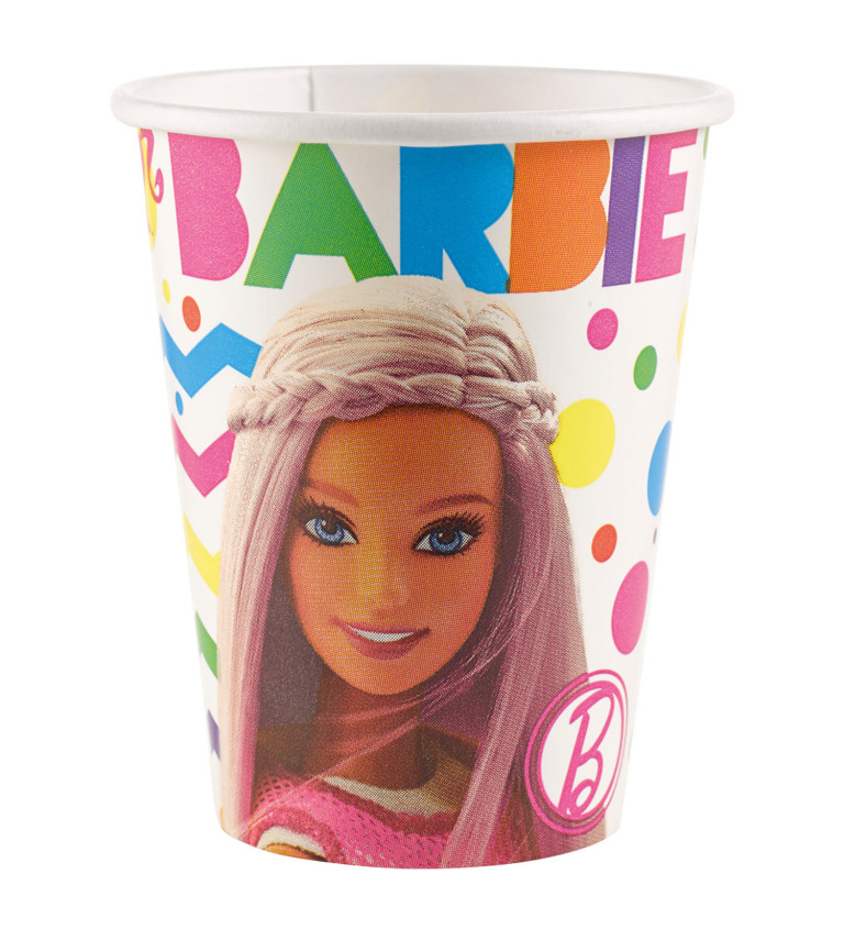 Barbie - papírové kelímky