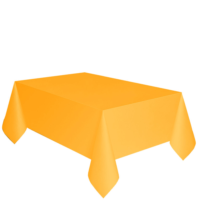 Ubrus na stůl - oranžový