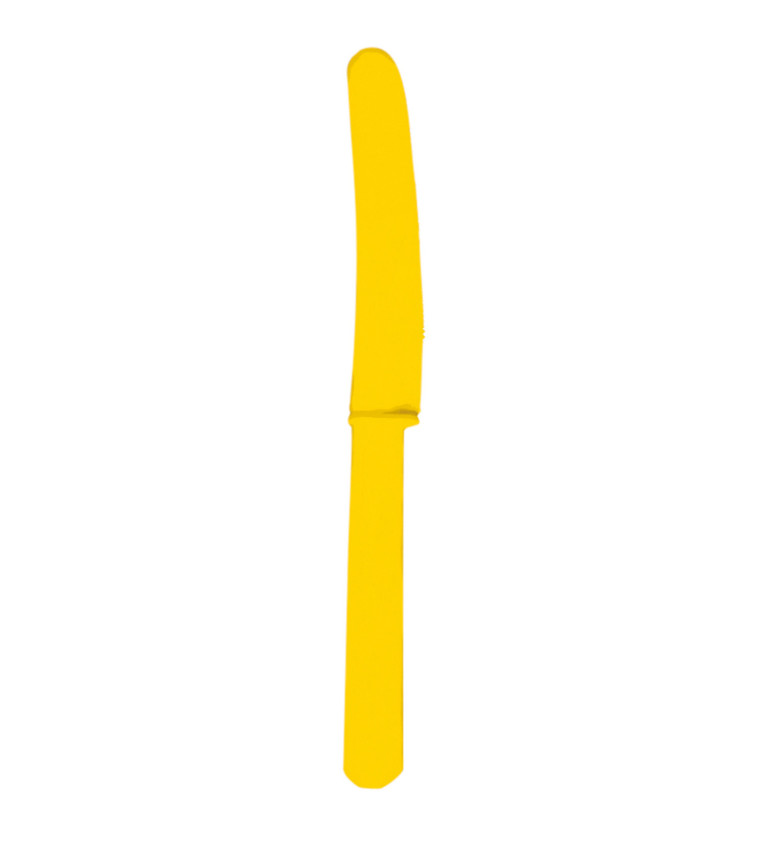 Plastové žluté nože