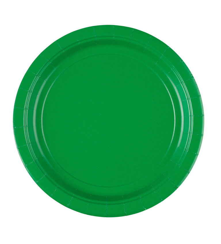 Zelené talíře