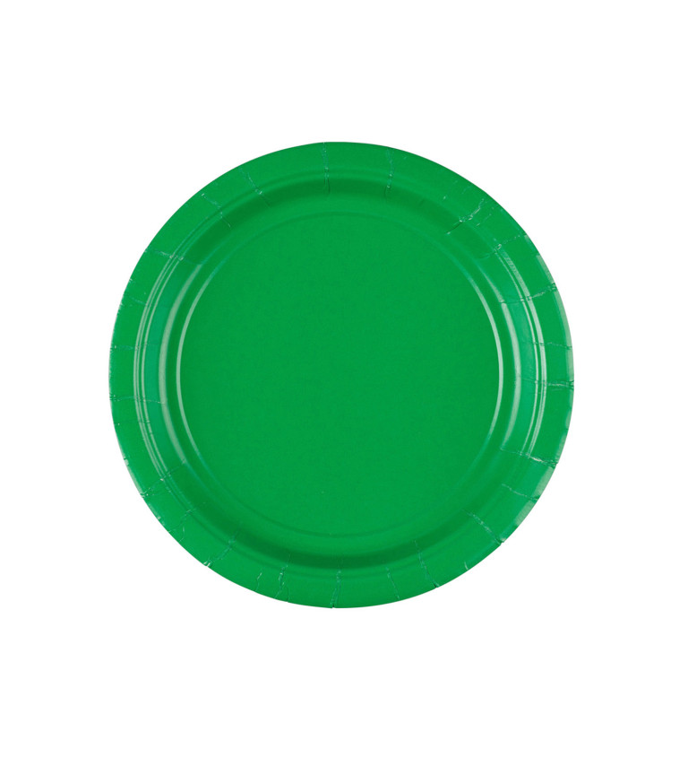 Zelený talířek